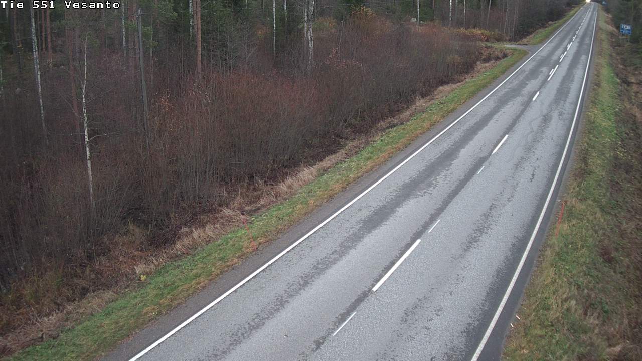 Kelikamerat Kuva Tie 551 Vesanto Löttökorpi, Vesanto, Pohjois-Savo