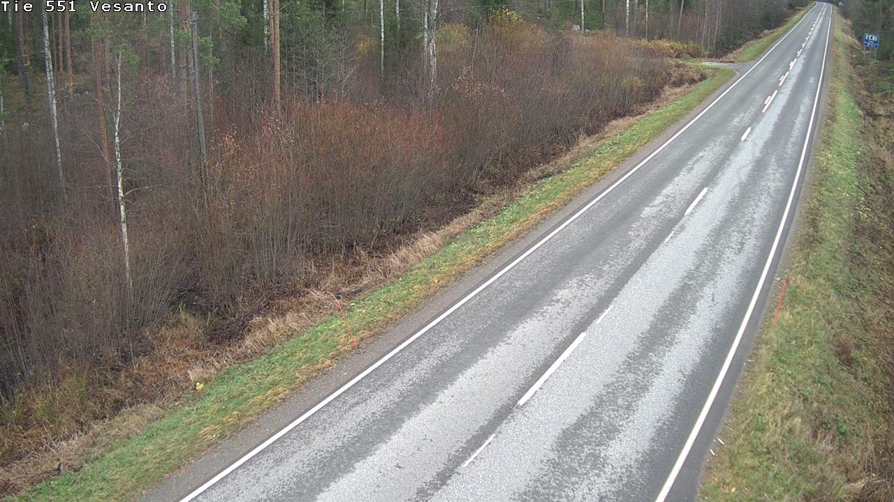 Kelikamerat Kuva Tie 551 Vesanto Löttökorpi, Vesanto, Pohjois-Savo