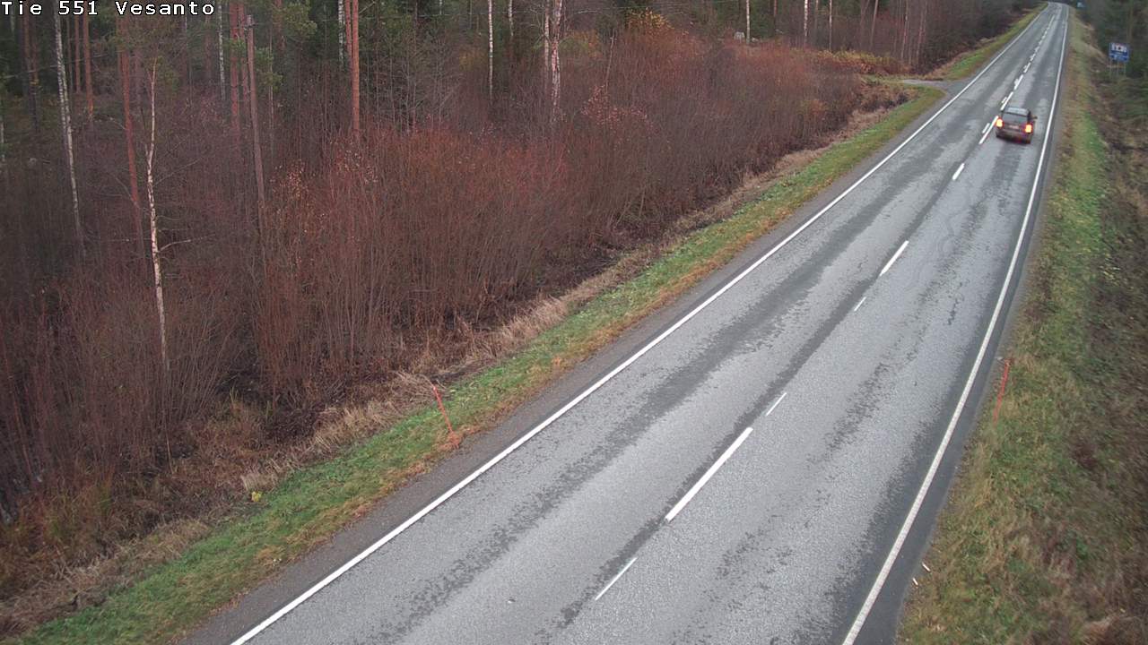 Kelikamerat Kuva Tie 551 Vesanto Löttökorpi, Vesanto, Pohjois-Savo