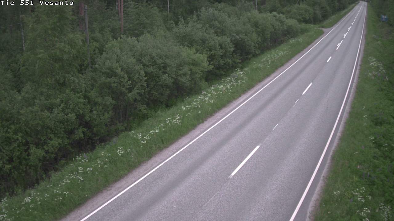 Kelikamerat Kuva Tie 551 Vesanto Löttökorpi, Vesanto, Pohjois-Savo