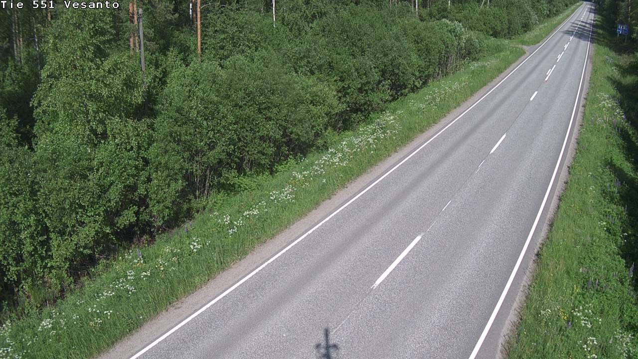 Kelikamerat Kuva Tie 551 Vesanto Löttökorpi, Vesanto, Pohjois-Savo