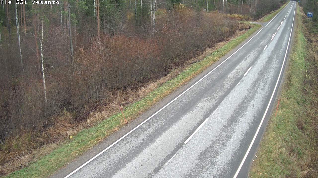 Kelikamerat Kuva Tie 551 Vesanto Löttökorpi, Vesanto, Pohjois-Savo