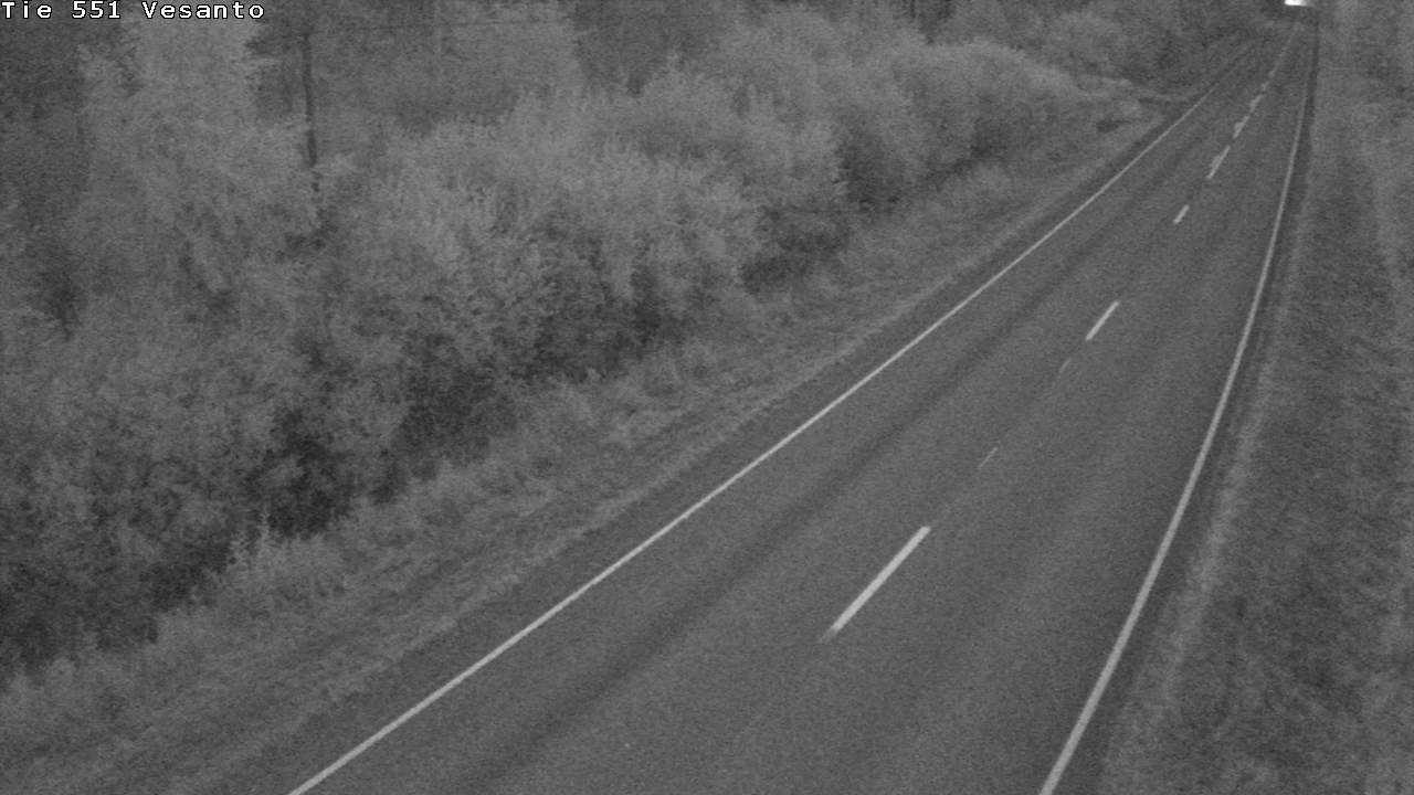 Weather Camera Image Road 551 Vesanto Löttökorpi, Vesanto, Pohjois-Savo
