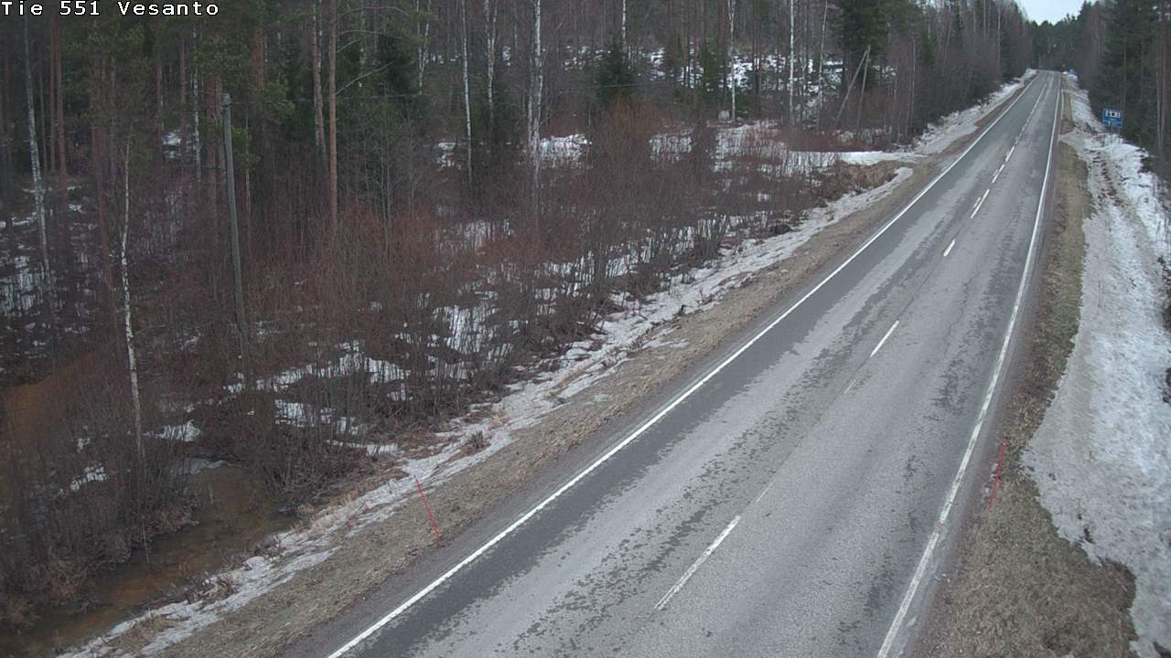 Kelikamerat Kuva Tie 551 Vesanto Löttökorpi, Vesanto, Pohjois-Savo