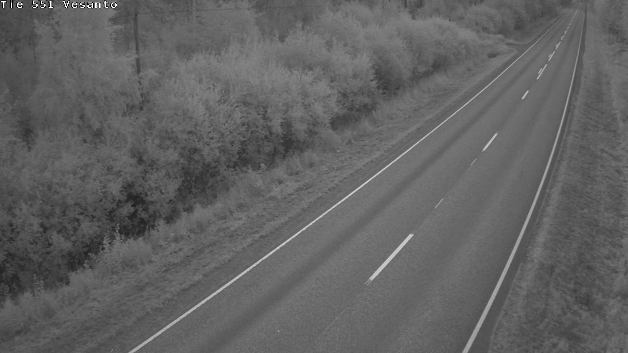 Weather Camera Image Road 551 Vesanto Löttökorpi, Vesanto, Pohjois-Savo