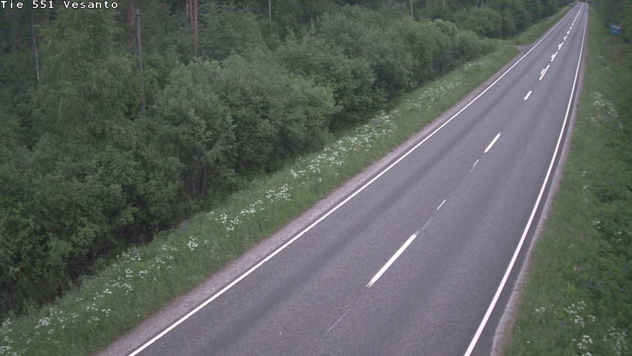 Kelikamerat Kuva Tie 551 Vesanto Löttökorpi, Vesanto, Pohjois-Savo