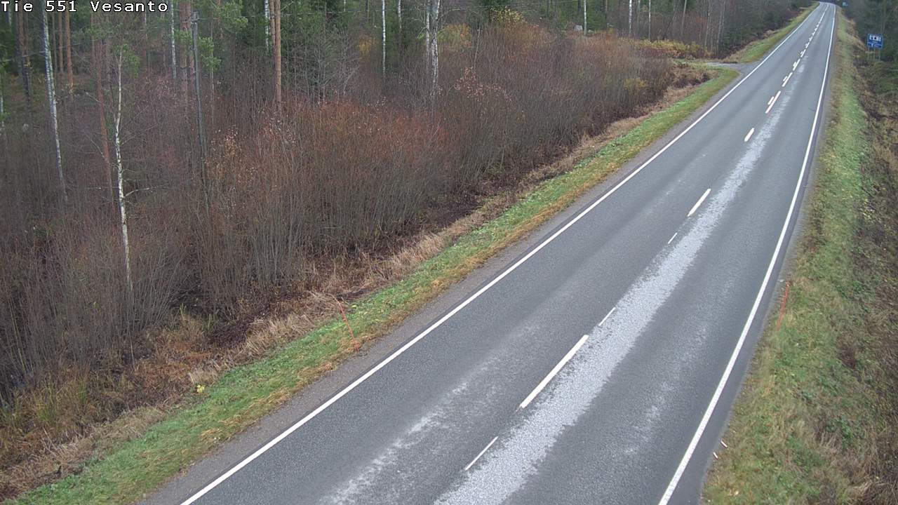 Kelikamerat Kuva Tie 551 Vesanto Löttökorpi, Vesanto, Pohjois-Savo