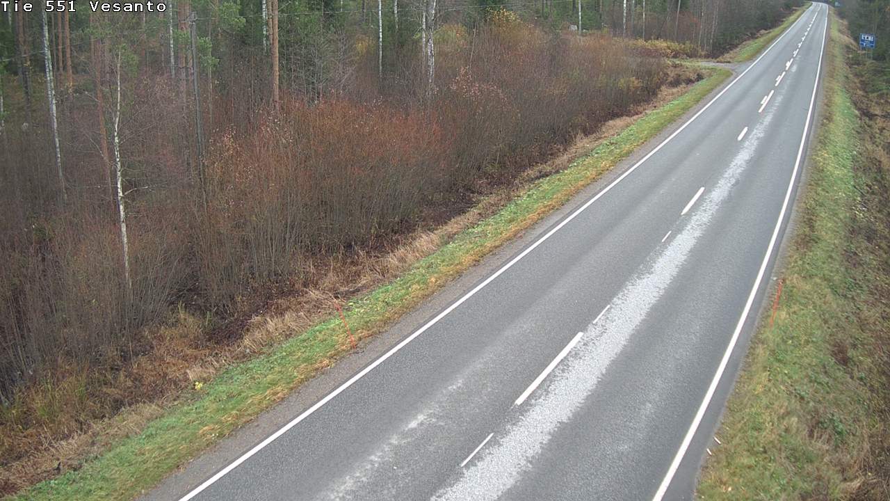 Kelikamerat Kuva Tie 551 Vesanto Löttökorpi, Vesanto, Pohjois-Savo