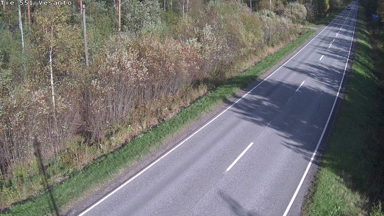 Kelikamerat Kuva Tie 551 Vesanto Löttökorpi, Vesanto, Pohjois-Savo