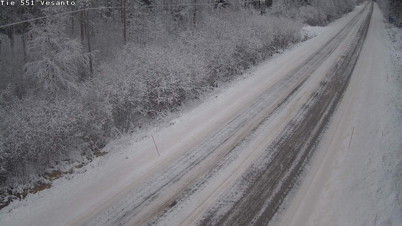 Kelikamerat Kuva Tie 551 Vesanto Löttökorpi, Vesanto, Pohjois-Savo