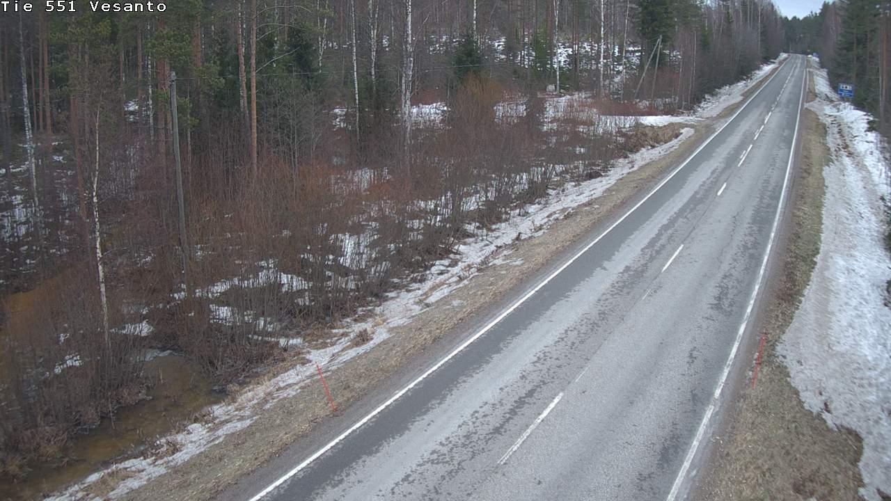 Kelikamerat Kuva Tie 551 Vesanto Löttökorpi, Vesanto, Pohjois-Savo