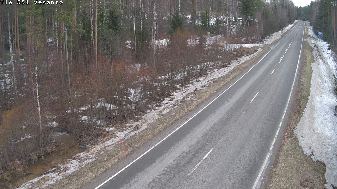 Kelikamerat Kuva Tie 551 Vesanto Löttökorpi, Vesanto, Pohjois-Savo