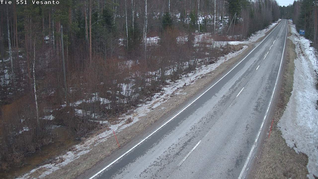 Kelikamerat Kuva Tie 551 Vesanto Löttökorpi, Vesanto, Pohjois-Savo