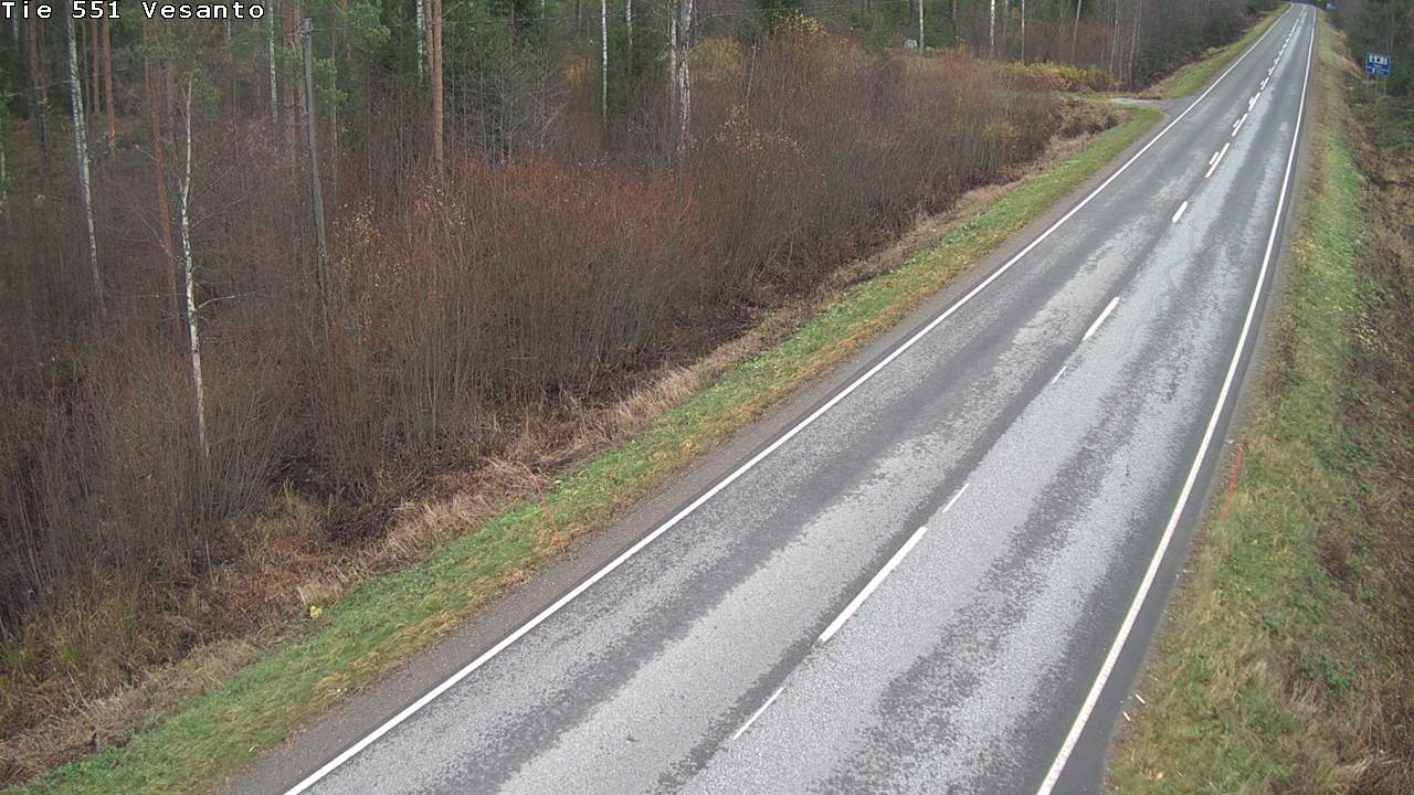 Kelikamerat Kuva Tie 551 Vesanto Löttökorpi, Vesanto, Pohjois-Savo