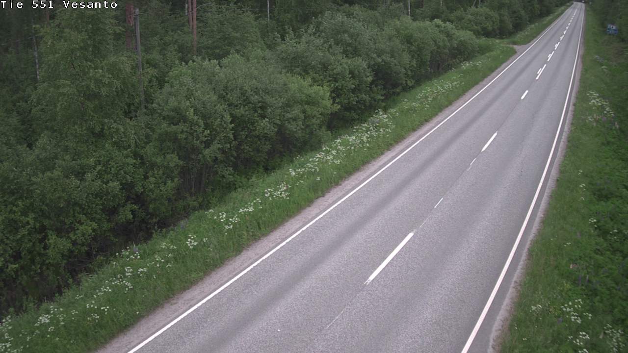 Kelikamerat Kuva Tie 551 Vesanto Löttökorpi, Vesanto, Pohjois-Savo