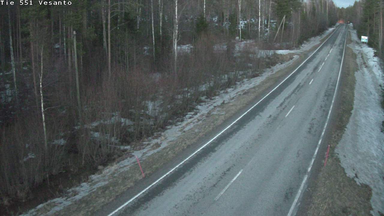 Kelikamerat Kuva Tie 551 Vesanto Löttökorpi, Vesanto, Pohjois-Savo