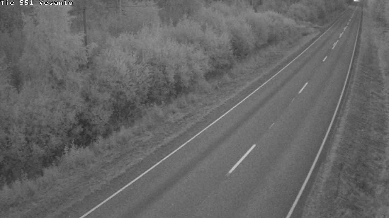 Weather Camera Image Road 551 Vesanto Löttökorpi, Vesanto, Pohjois-Savo