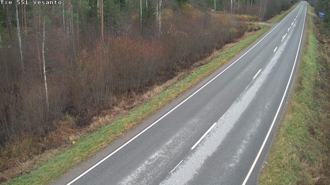 Kelikamerat Kuva Tie 551 Vesanto Löttökorpi, Vesanto, Pohjois-Savo