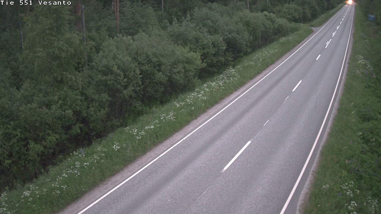 Kelikamerat Kuva Tie 551 Vesanto Löttökorpi, Vesanto, Pohjois-Savo
