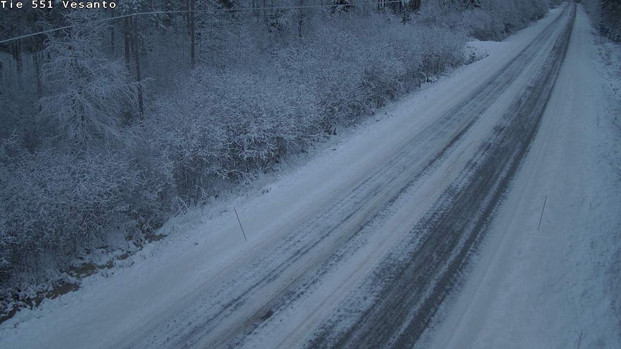 Kelikamerat Kuva Tie 551 Vesanto Löttökorpi, Vesanto, Pohjois-Savo