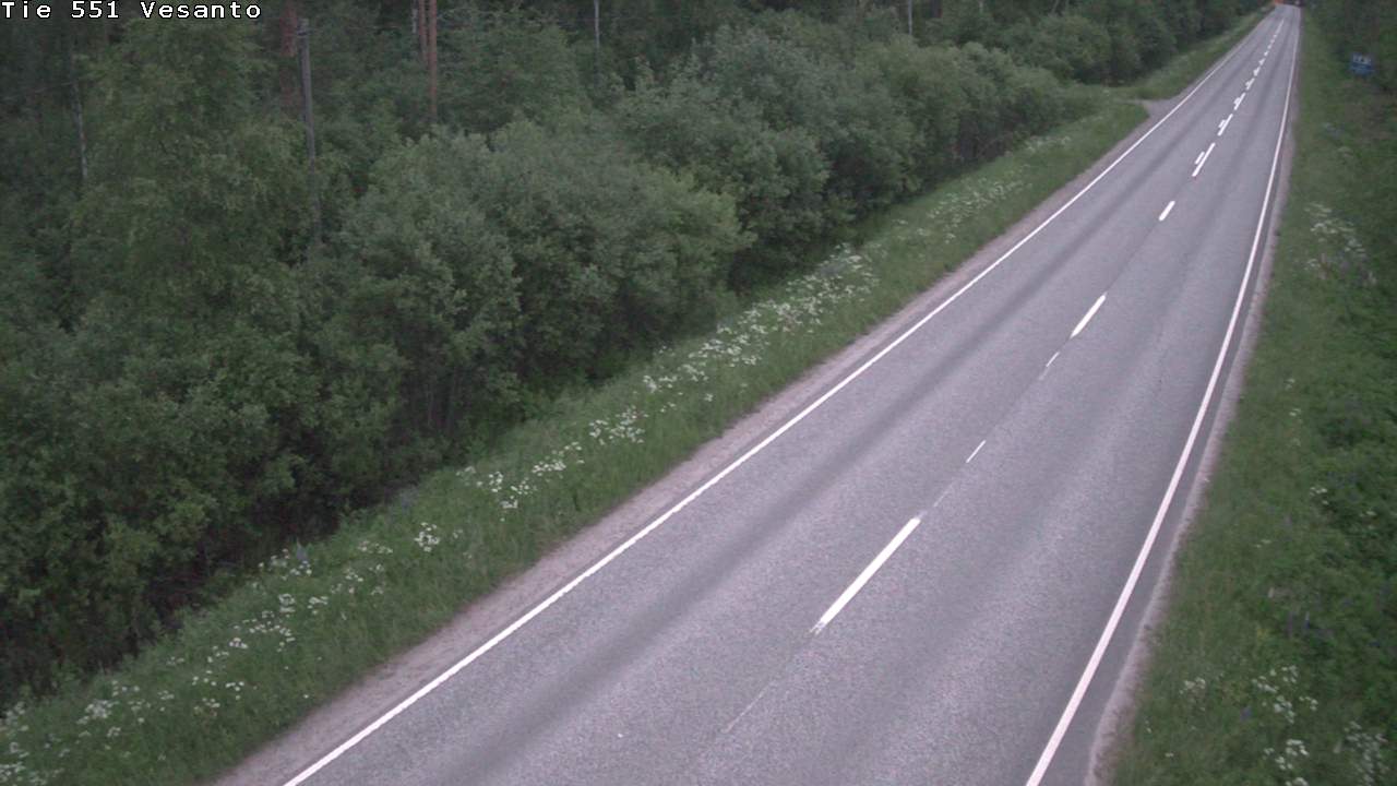 Kelikamerat Kuva Tie 551 Vesanto Löttökorpi, Vesanto, Pohjois-Savo