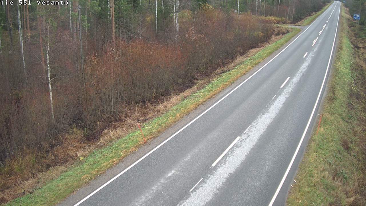 Kelikamerat Kuva Tie 551 Vesanto Löttökorpi, Vesanto, Pohjois-Savo