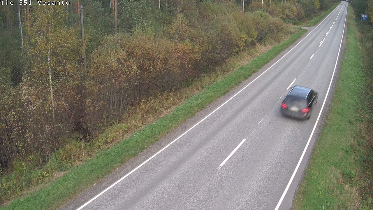 Kelikamerat Kuva Tie 551 Vesanto Löttökorpi, Vesanto, Pohjois-Savo