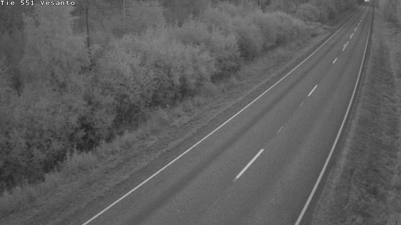 Weather Camera Image Road 551 Vesanto Löttökorpi, Vesanto, Pohjois-Savo