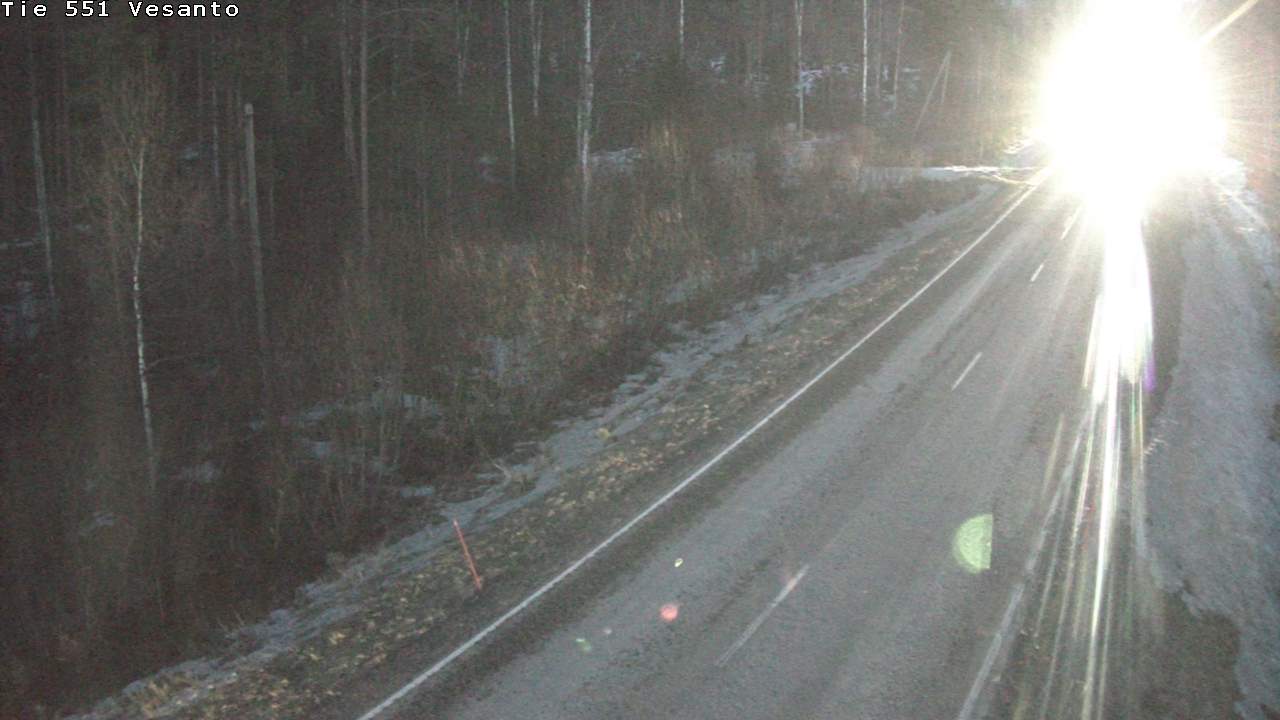 Kelikamerat Kuva Tie 551 Vesanto Löttökorpi, Vesanto, Pohjois-Savo