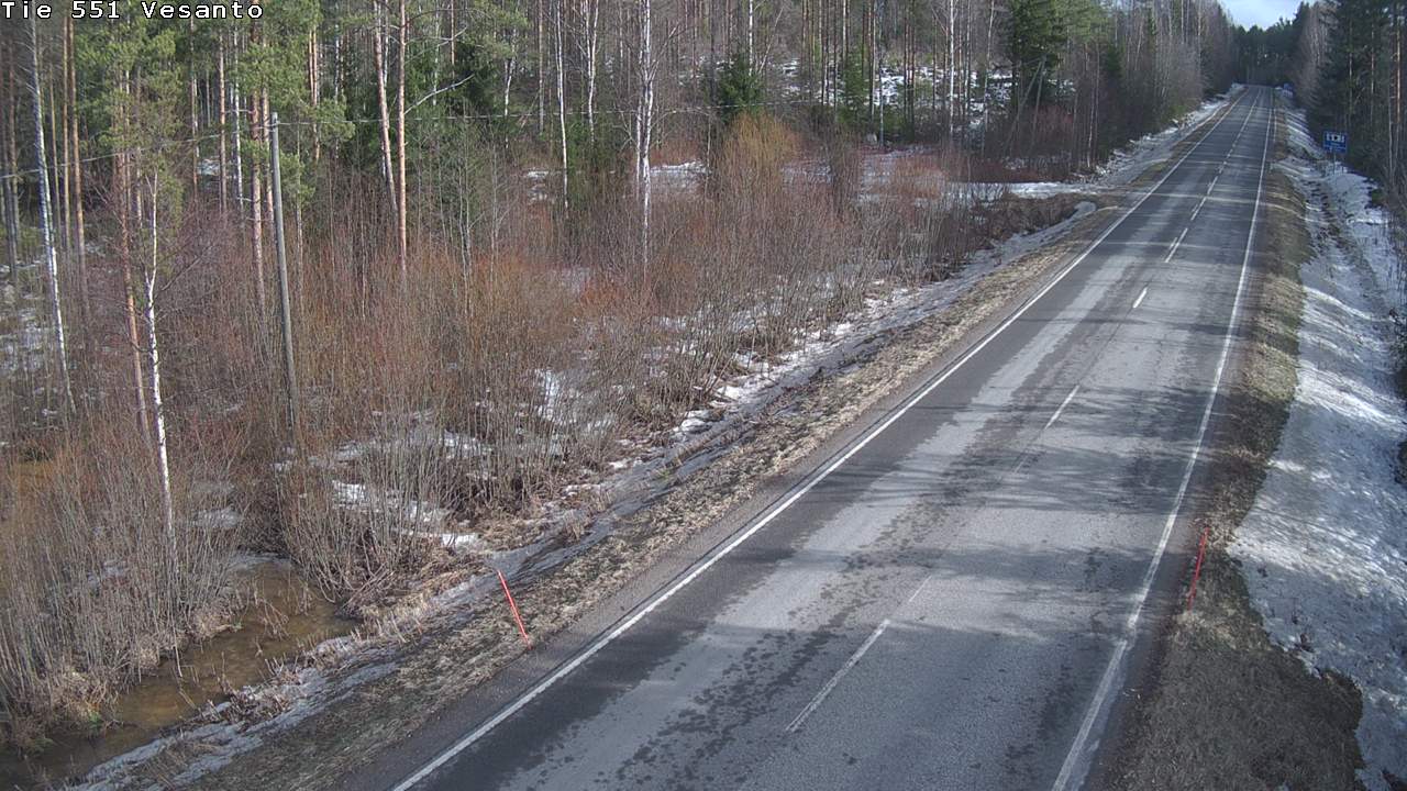 Kelikamerat Kuva Tie 551 Vesanto Löttökorpi, Vesanto, Pohjois-Savo