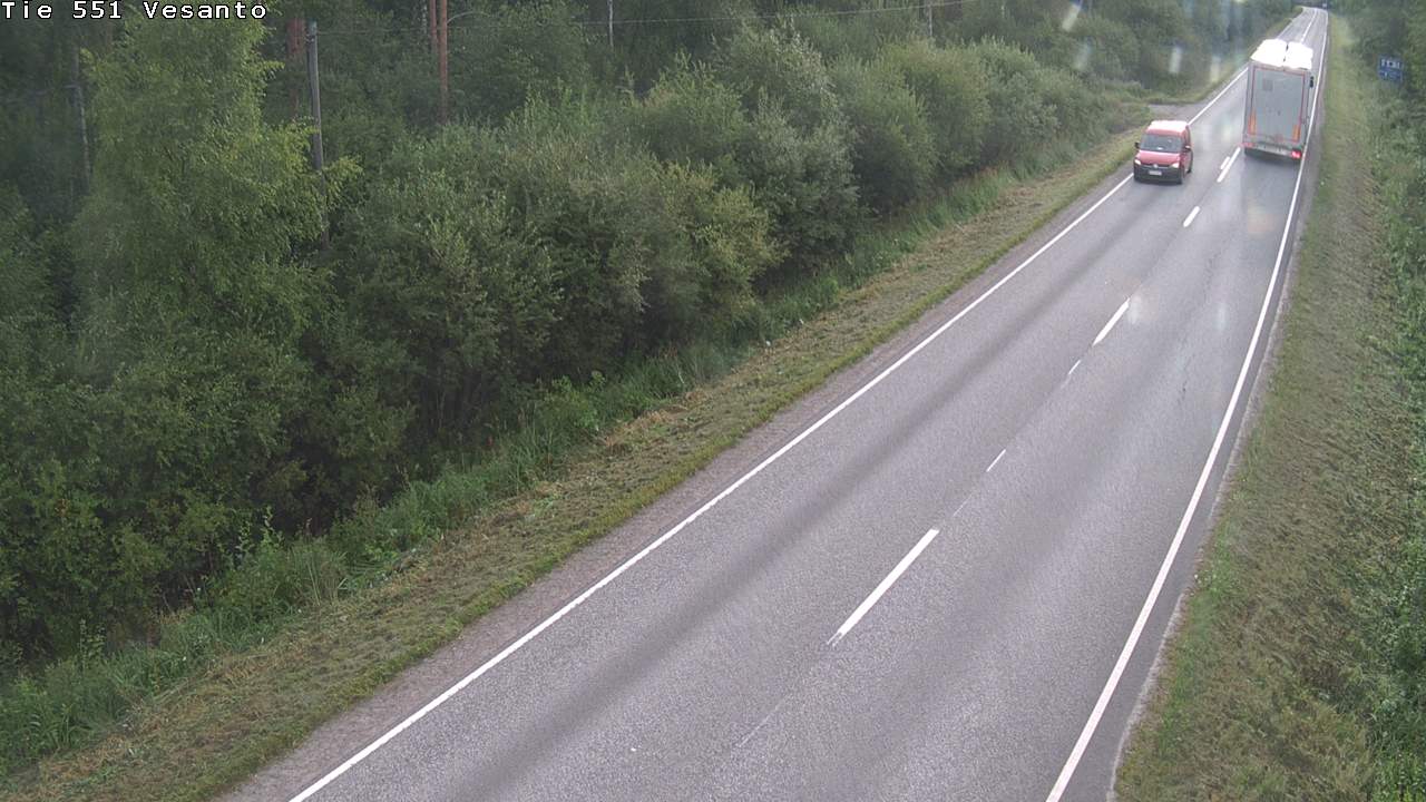 Kelikamerat Kuva Tie 551 Vesanto Löttökorpi, Vesanto, Pohjois-Savo