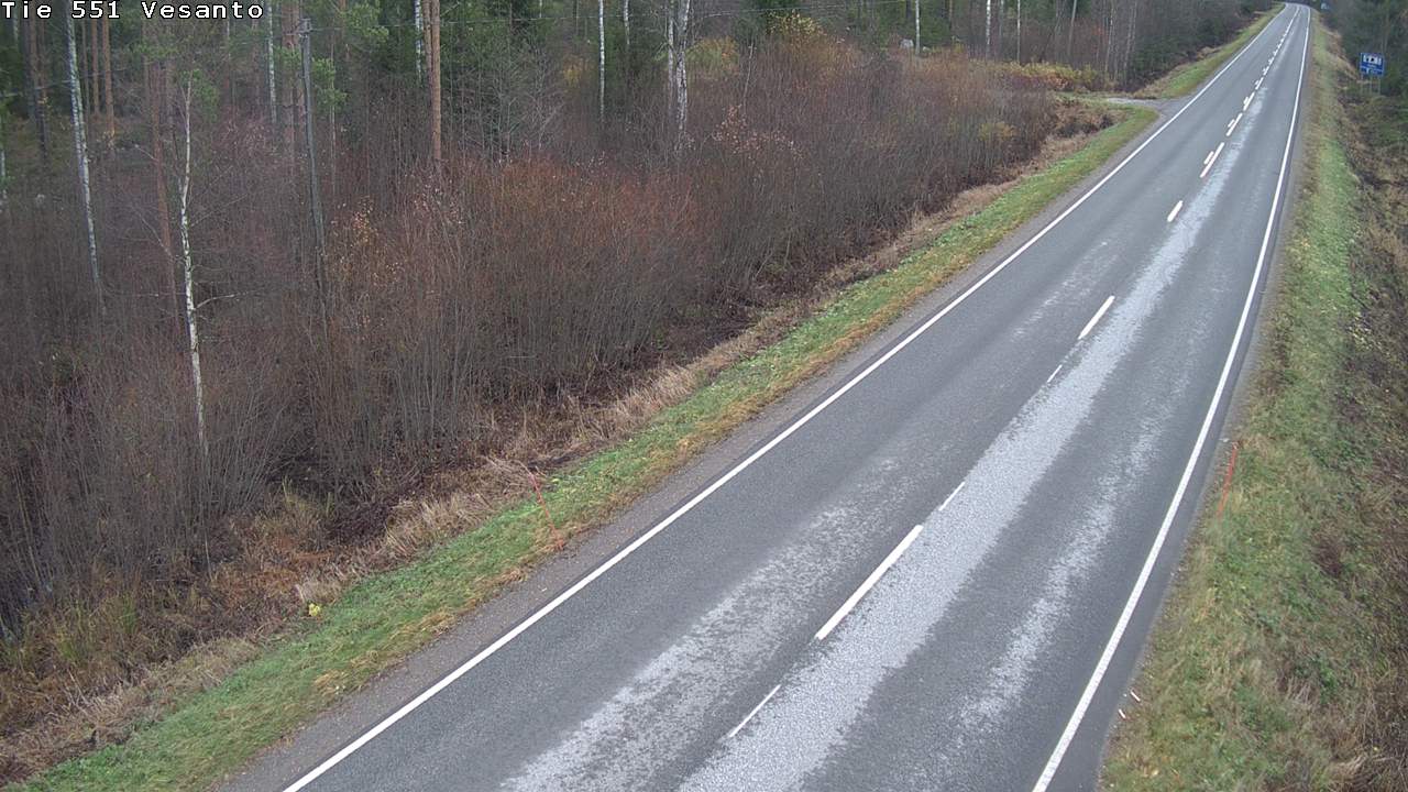 Kelikamerat Kuva Tie 551 Vesanto Löttökorpi, Vesanto, Pohjois-Savo