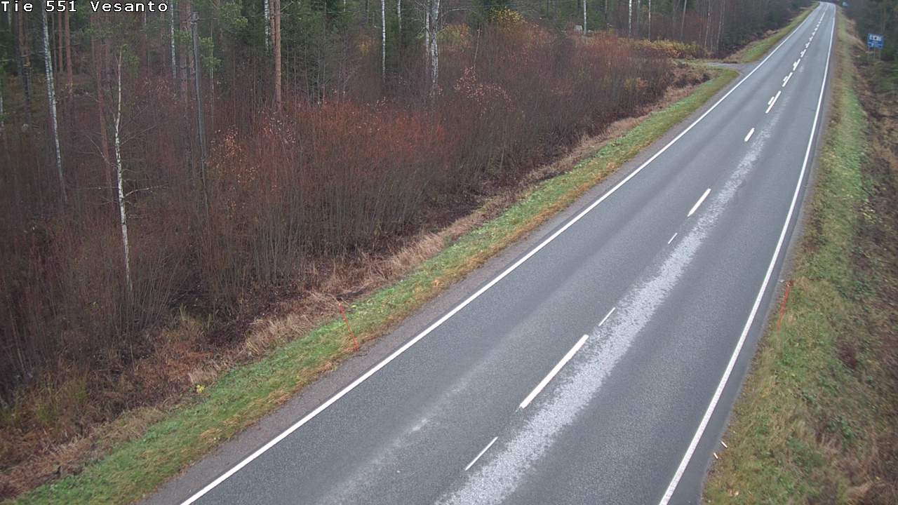 Kelikamerat Kuva Tie 551 Vesanto Löttökorpi, Vesanto, Pohjois-Savo