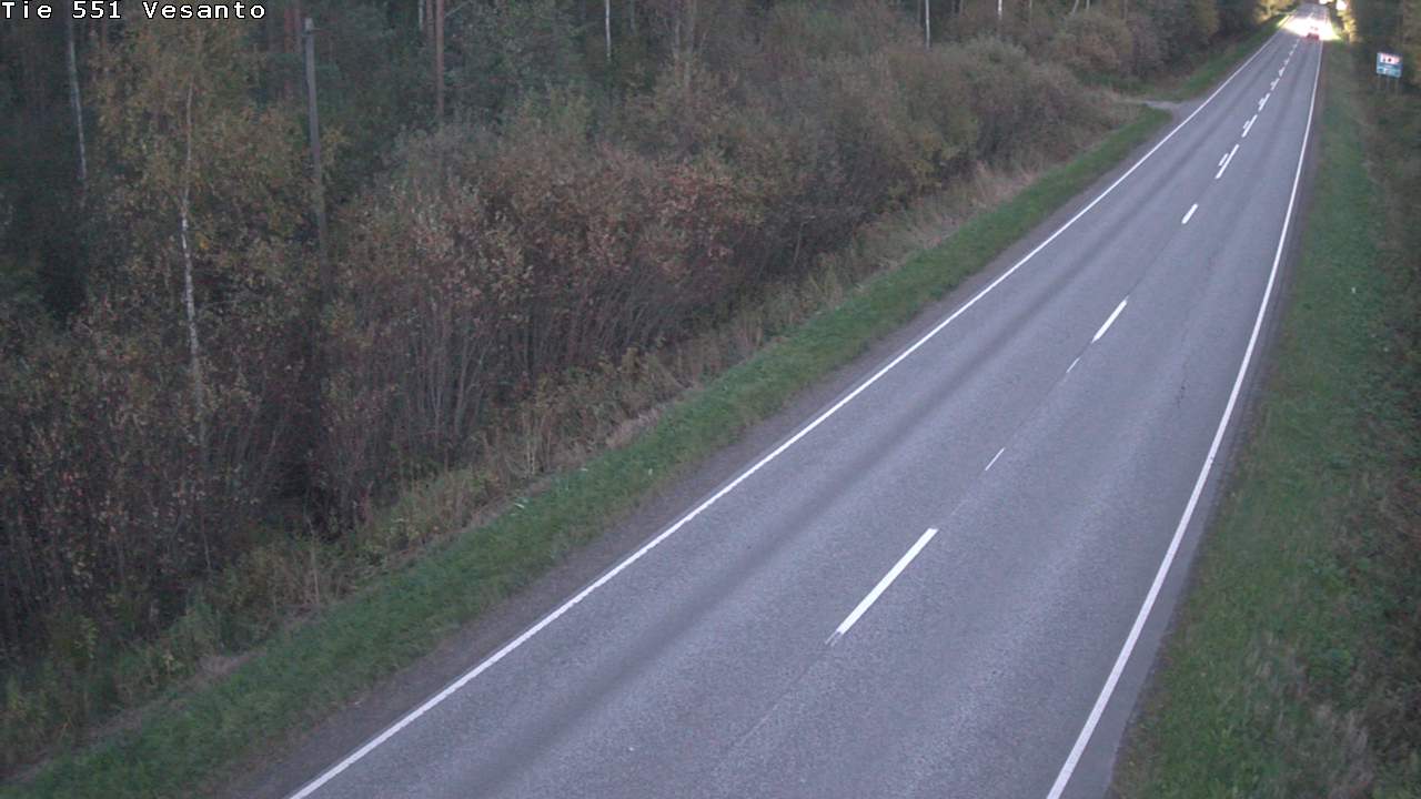 Kelikamerat Kuva Tie 551 Vesanto Löttökorpi, Vesanto, Pohjois-Savo