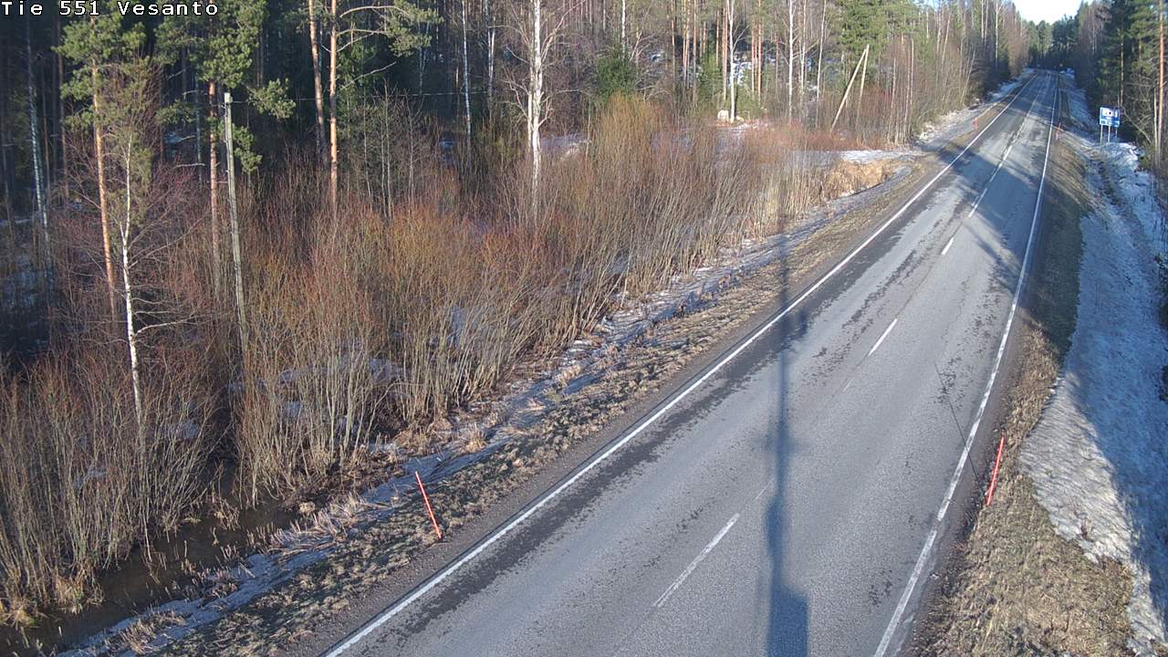 Kelikamerat Kuva Tie 551 Vesanto Löttökorpi, Vesanto, Pohjois-Savo