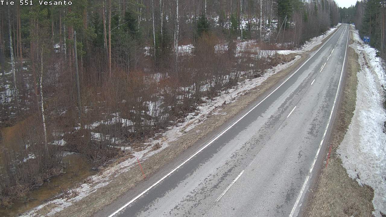 Kelikamerat Kuva Tie 551 Vesanto Löttökorpi, Vesanto, Pohjois-Savo