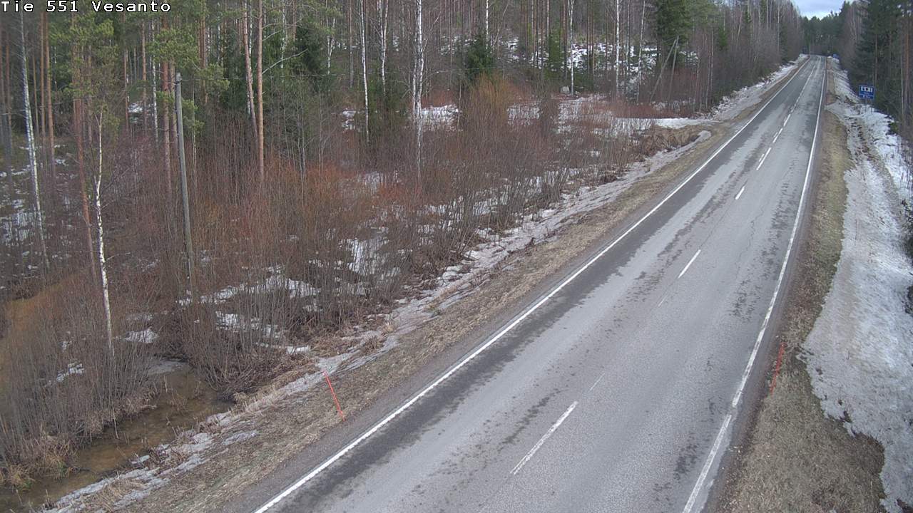 Kelikamerat Kuva Tie 551 Vesanto Löttökorpi, Vesanto, Pohjois-Savo