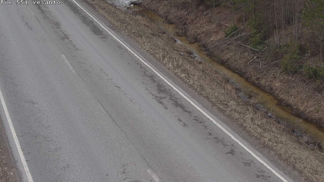 Weather Camera Image Väg 551 Vesanto Löttökorpi, Vesanto, Pohjois-Savo