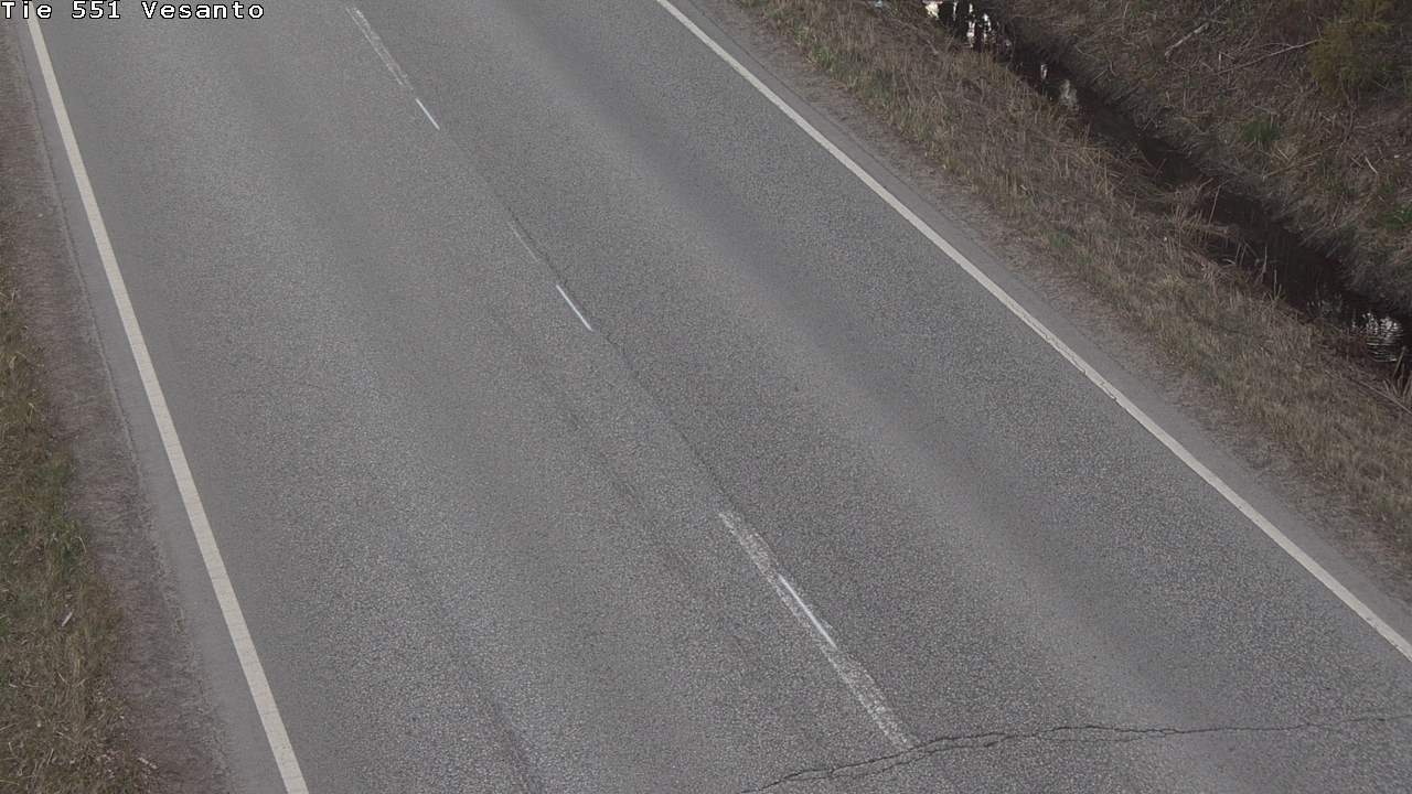 Weather Camera Image Väg 551 Vesanto Löttökorpi, Vesanto, Pohjois-Savo