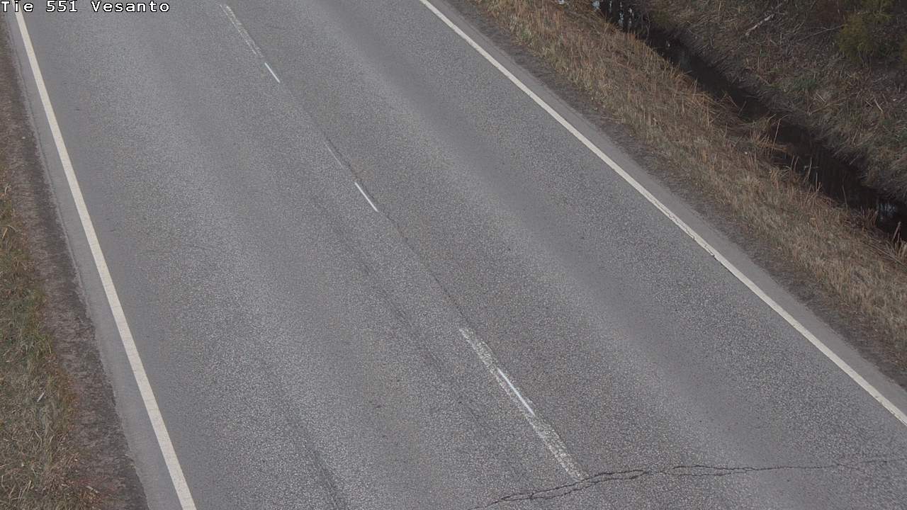 Weather Camera Image Väg 551 Vesanto Löttökorpi, Vesanto, Pohjois-Savo