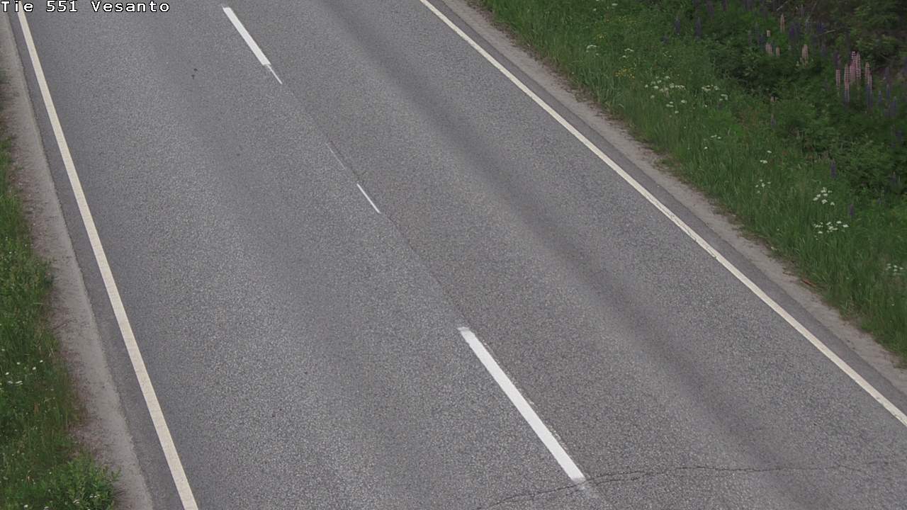 Weather Camera Image Road 551 Vesanto Löttökorpi, Vesanto, Pohjois-Savo