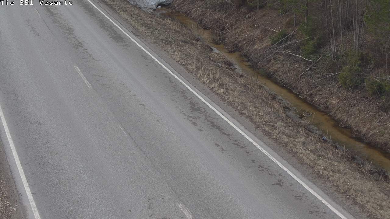 Weather Camera Image Road 551 Vesanto Löttökorpi, Vesanto, Pohjois-Savo