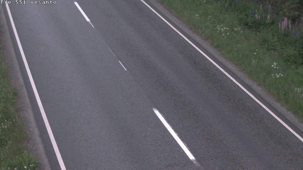 Weather Camera Image Road 551 Vesanto Löttökorpi, Vesanto, Pohjois-Savo