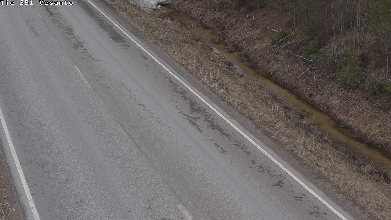 Weather Camera Image Road 551 Vesanto Löttökorpi, Vesanto, Pohjois-Savo