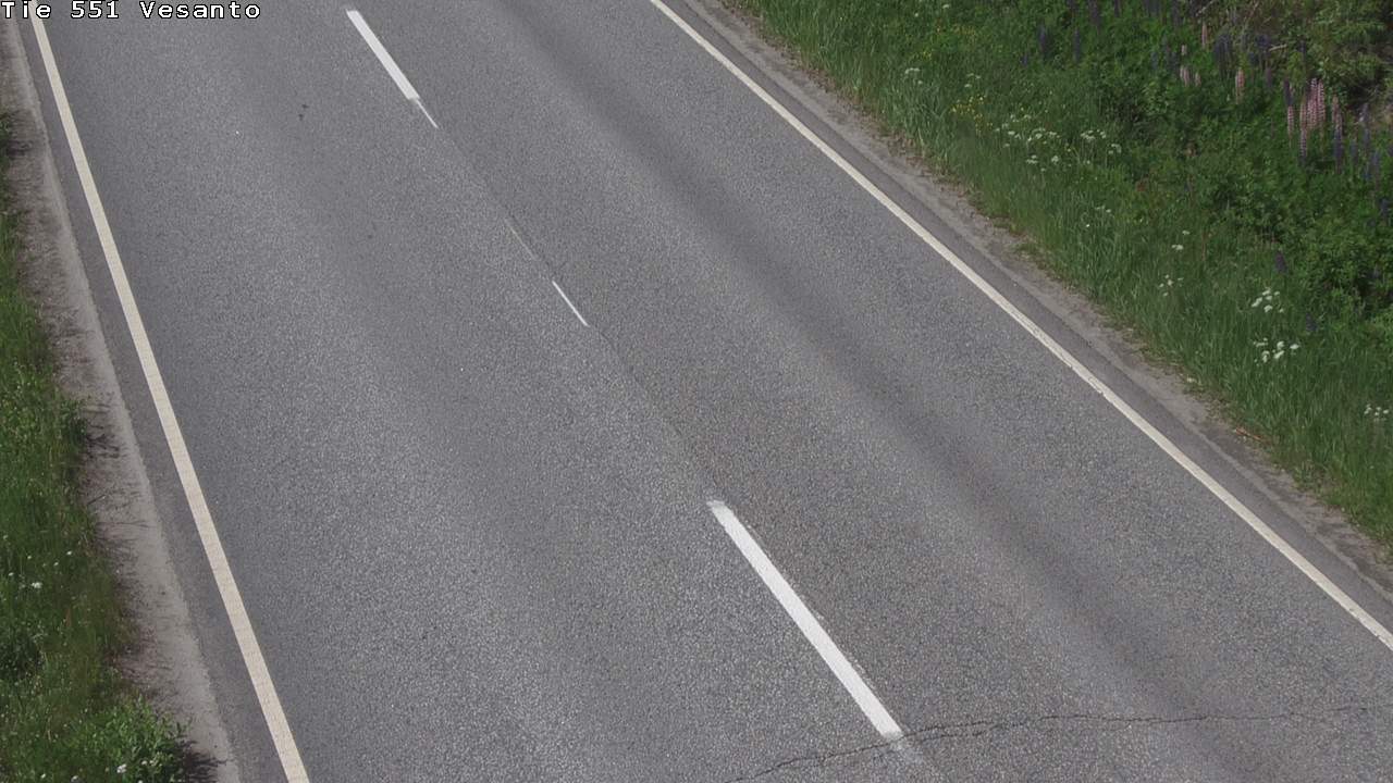 Weather Camera Image Road 551 Vesanto Löttökorpi, Vesanto, Pohjois-Savo