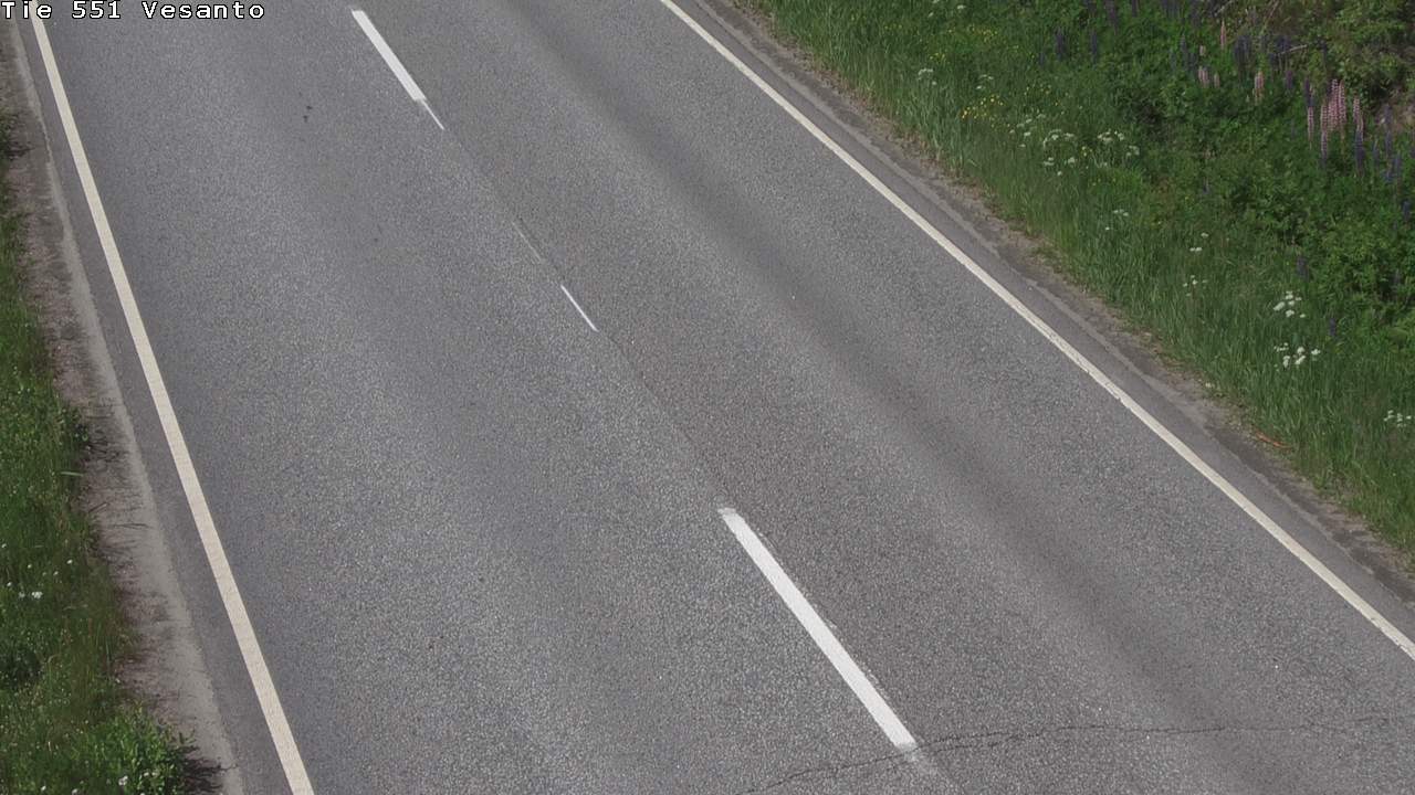 Weather Camera Image Road 551 Vesanto Löttökorpi, Vesanto, Pohjois-Savo