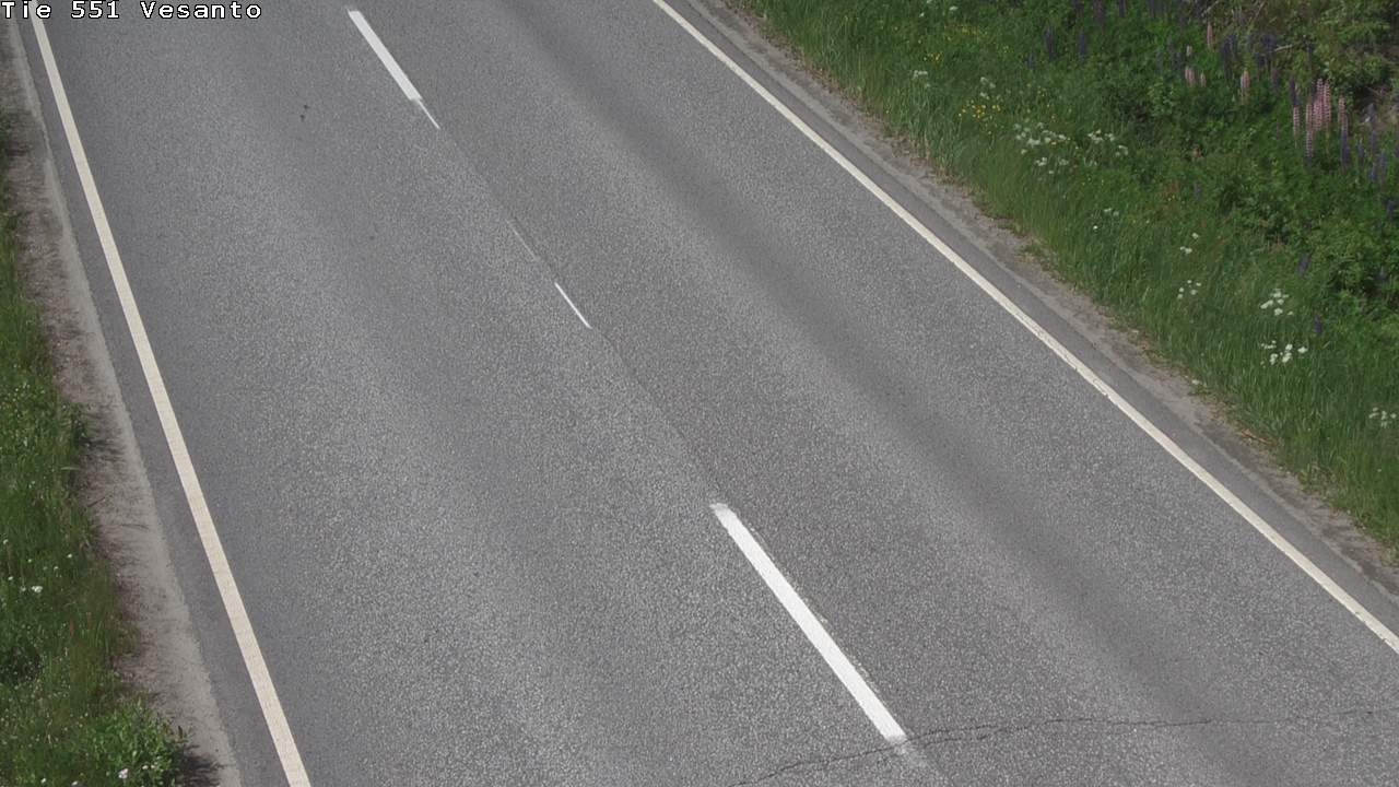 Weather Camera Image Road 551 Vesanto Löttökorpi, Vesanto, Pohjois-Savo