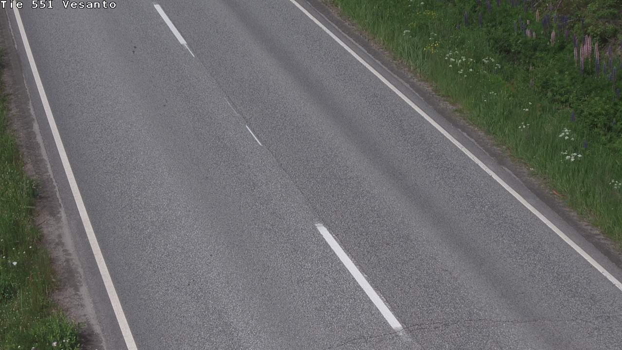 Weather Camera Image Road 551 Vesanto Löttökorpi, Vesanto, Pohjois-Savo
