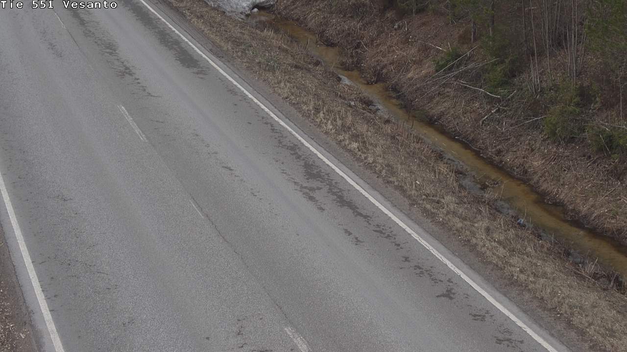 Weather Camera Image Road 551 Vesanto Löttökorpi, Vesanto, Pohjois-Savo