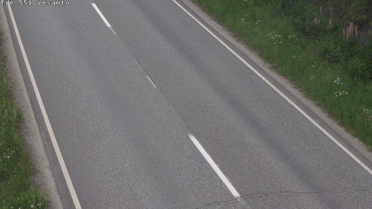 Weather Camera Image Road 551 Vesanto Löttökorpi, Vesanto, Pohjois-Savo
